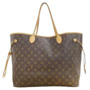 Louis Vuitton Vintage Pre-owned Canvas louis-vuitton-vskor Brown, Dam