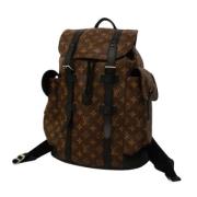 Louis Vuitton Vintage Pre-owned Tyg axelremsvskor Black, Herr