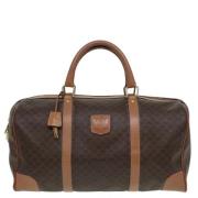 Celine Vintage Pre-owned Canvas resvskor Brown, Dam