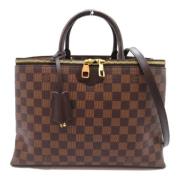 Louis Vuitton Vintage Pre-owned Canvas louis-vuitton-vskor Brown, Dam