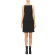 Courrèges Kort Ullklänning Black, Dam