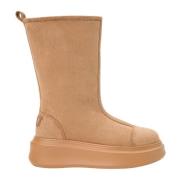 Twinset Kamel Mocka Ankelboots Brown, Dam