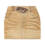 Diesel Sandkjol Beige, Dam