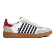 Dsquared2 Vintage Läder Sneakers White, Herr