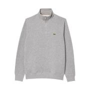 Lacoste Grå Tröja Klassisk Sportig Design Gray, Herr