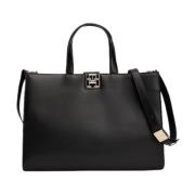 Tommy Hilfiger Dam Reset Satchel Väska Black, Dam