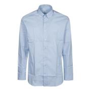 Etro Logo Button Down Skjorta Blue, Herr