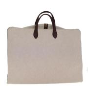 Hermès Vintage Pre-owned Canvas resvskor Beige, Unisex