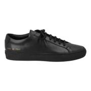 Common Projects Laeder sneakers Black, Dam