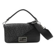 Fendi Vintage Pre-owned Laeder fendi-vskor Black, Dam