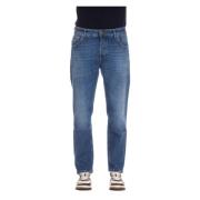 PT Torino Carrot Fit Denim Jeans Blue, Herr