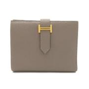 Hermès Vintage Pre-owned Laeder plnbcker Gray, Dam