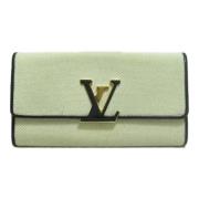 Louis Vuitton Vintage Pre-owned Canvas plnbcker Beige, Dam