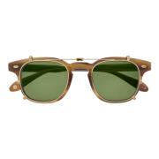 Garrett Leight Clip-On för Sherwood Glasögonbågar Yellow, Unisex