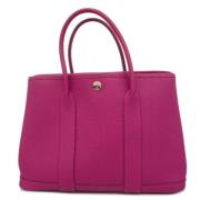 Hermès Vintage Pre-owned Laeder totevskor Purple, Dam