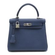 Hermès Vintage Pre-owned Laeder handvskor Blue, Dam