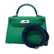 Hermès Vintage Pre-owned Laeder handvskor Green, Dam