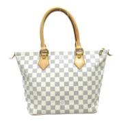 Louis Vuitton Vintage Pre-owned Canvas louis-vuitton-vskor White, Dam