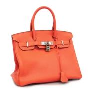 Hermès Vintage Pre-owned Laeder handvskor Orange, Dam