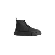 MM6 Maison Margiela Läder Snörskor Ankelhöjd Black, Dam