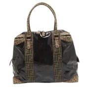 Fendi Vintage Pre-owned Canvas fendi-vskor Black, Dam