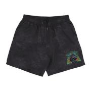 Propaganda Svarta badshorts med mesh Black, Herr