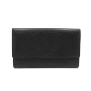 Chanel Vintage Pre-owned Tyg plnbcker Black, Dam