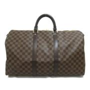 Louis Vuitton Vintage Pre-owned Plast handvskor Brown, Dam