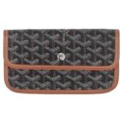 Goyard Vintage Pre-owned Belagd canvas plnbcker Black, Herr