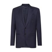 Billionaire Elegant Blazer för Män Blue, Herr