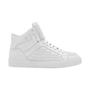 Philipp Plein Stiliga Sneakers för Trendiga Individer White, Dam