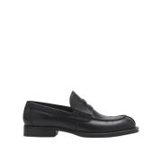 Lanvin Klassiska Läderloafers Black, Herr