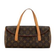 Louis Vuitton Vintage Pre-owned Canvas louis-vuitton-vskor Brown, Dam