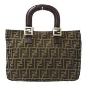 Fendi Vintage Pre-owned Tyg totevskor Brown, Dam