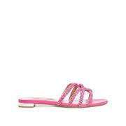 Aquazzura Eleganta Sommarsandaler för Kvinnor Pink, Dam