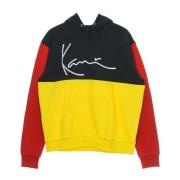 Karl Kani Färgblock Teddy Hoodie Multicolor, Herr