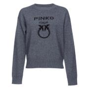 Pinko Grå Tröja Kollektion Gray, Dam