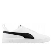 Puma Vit-Svarta Sneakers för ungdomar White, Dam