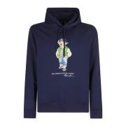 Ralph Lauren Björn Hoodie Tröja Blue, Herr