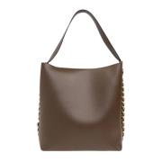 Stella McCartney Präglad Kornig Toteväska Brown, Dam