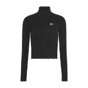 Tommy Hilfiger Sofistikerade Svarta Tröjor Black, Dam