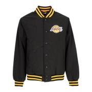 New Era Los Angeles Lakers Bomberjacka Svart/Guld Black, Herr