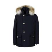 Woolrich Arctic Anorak i Blå Blue, Herr