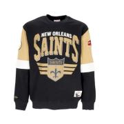 Mitchell & Ness NFL All Over Crew Sweatshirt Black, Herr