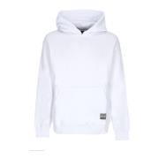 Propaganda Logo Label Vit Hoodie White, Herr