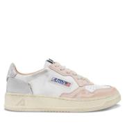 Autry Vintage Low Medalist Sneakers White, Dam