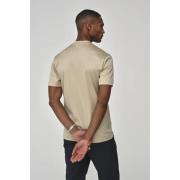 Valenza Interlock Supima Beige T-Shirt Beige, Herr