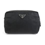 Prada Vintage Pre-owned Nylon prada-vskor Black, Dam