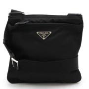 Prada Vintage Pre-owned Tyg prada-vskor Black, Dam