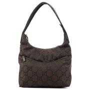 Gucci Vintage Pre-owned Bomull handvskor Brown, Dam